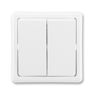 ABB CLASSIC 3553-05289 B1 Přepínač sériový, řazení 5, jasně bílá